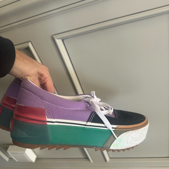 Vans “Stacked Collection” Platform Lace-Up Sneakers - Picture 3 of 5